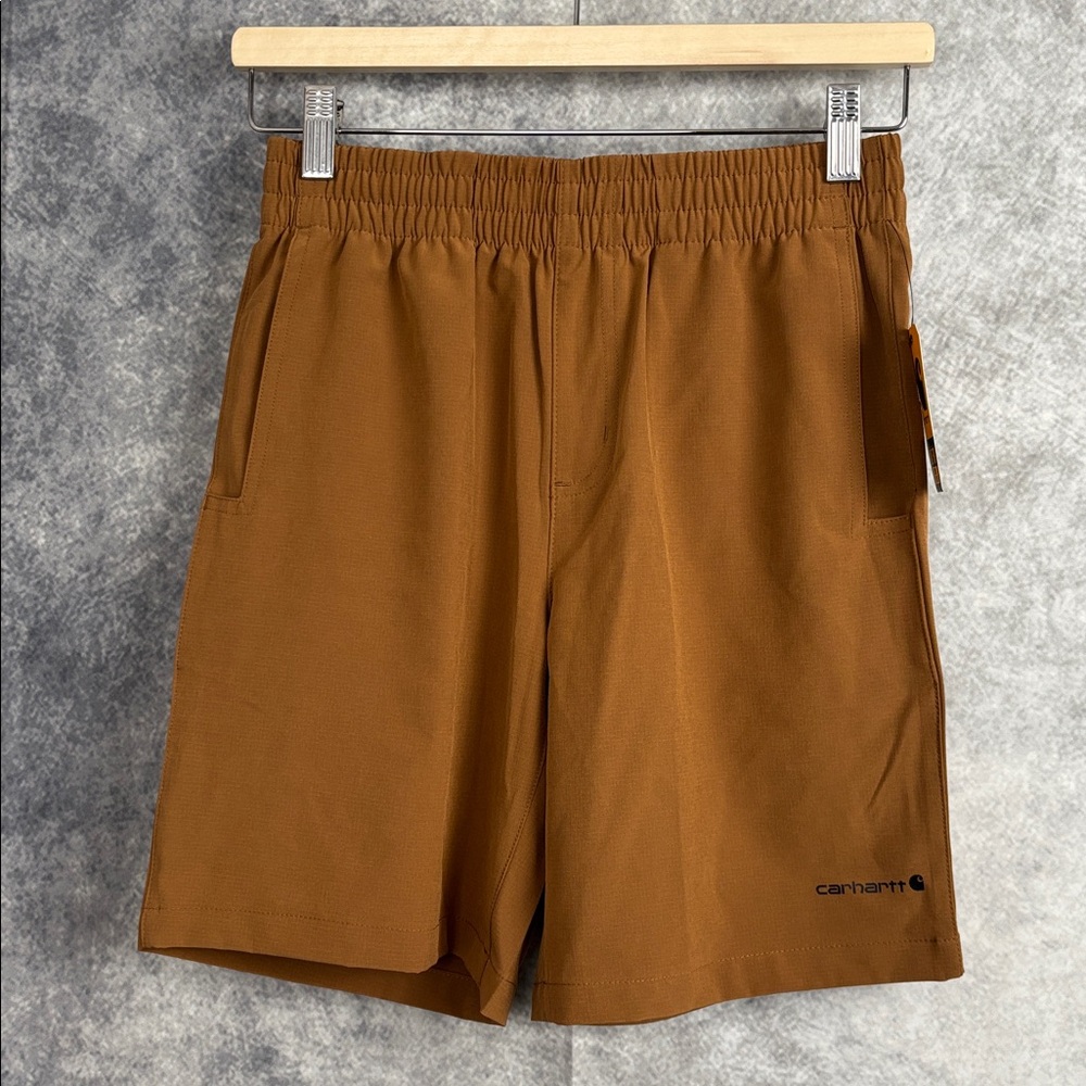Carhartt Boys Youth Rugged Flex Rip Stop Work Short Size Medium NWT